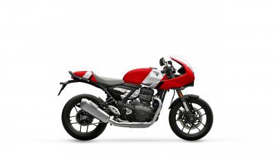 TRIUMPH Thruxton 400 Motorcycle/Bike Lava Red Gloss Booking for Ex-Showroom Price