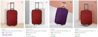 Trolley Bags Upto 86% Off