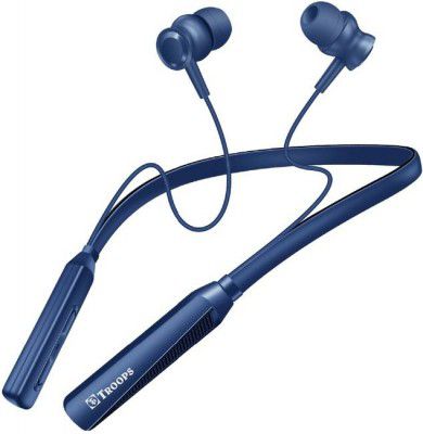 Shopsy : Troops Neckband Bluetooth Earphones