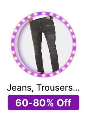 Trousers @ minimum 60-80% off on Flipkart Big Billion Days  