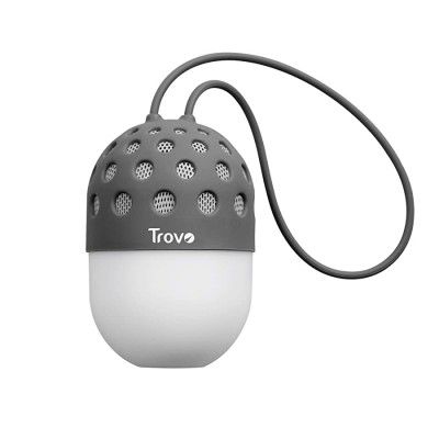 Trovo Bloom TBS-54 Bluetooth Speaker with LED Light-Grey
