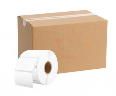 True-Ally 50Pcs 38x25 Direct Thermal Barcode Label - 1.5 x 1 inch - 38mm x 25mm - 1 Ups - 1000 Labels (50 Rolls Per Pack (50000 Labels))