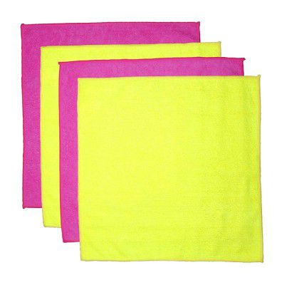 True Desire Super Soft Microfiber Cloth GSM 40x40CM (Pack of 4)
