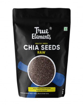 True Elements Chia Seeds 500gm