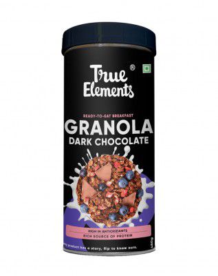 True Elements Crunchy Dark Chocolate Granola 450g