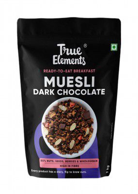 True Elements Dark Chocolate Muesli 1kg 