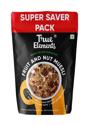 True Elements Muesli Fruit and Nuts 1.2kg