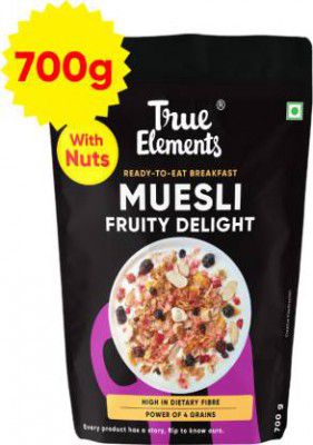 True Elements Muesli Fruity Delight Pouch  (700 g)