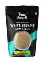 True Elements Raw White Sesame Seeds 150gm - 100% Clean and Natural White Til...