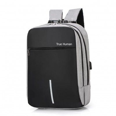 TRUE HUMAN Anti-Theft and USB charging port Backpack