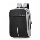 TRUE HUMAN Anti-Theft backpack with USB charging port with anti-theft pockets, Laptop bag/office bag/travel bag for men and women...