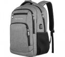 TRUE HUMAN® Emperor Anti-Theft Pocket backpack With USB charging Port Laptop,office,college,travel bag for men and women(Epower)...