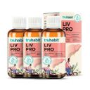Truhabit Livpro Liver & Digestive Wellness Supplement 100ml | Herbal Liquid for Metabolism & Daily Liver Support | Pack of 3...