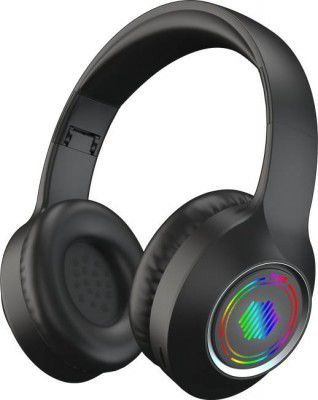 truke BTG 500 with 40mm Drivers, 10H of Playtime, 5.4v Bluetooth Gaming  (Metal Black, On the Ear)