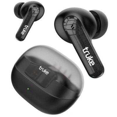 truke Buds Echo True Wireless in Ear Earbuds (Black)