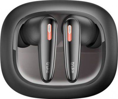 truke Crystal Bass earbuds with 13mm Drivers, Made in India, 70Hrs Playtime, 4-Mic ENC Bluetooth 