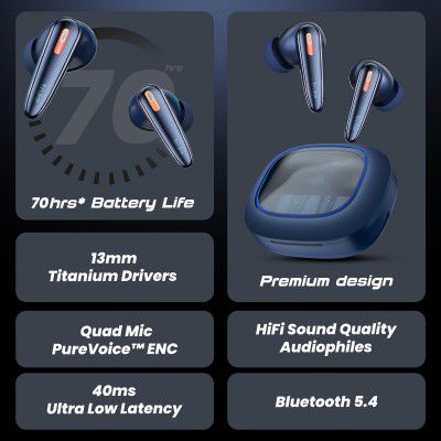 truke Crystal Bass True Wireless in Ear Earbuds
