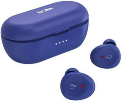 truke Fit 1 Bluetooth Headset (Blue, True Wireless)