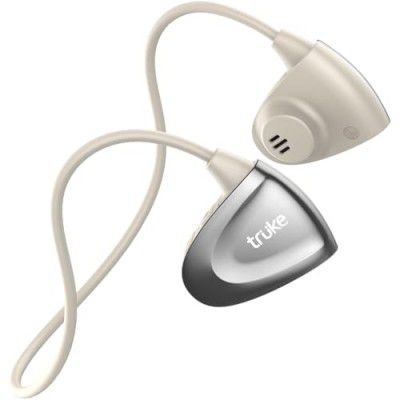 truke Yoga Beat Open Ear Neckband (Beige Gold)