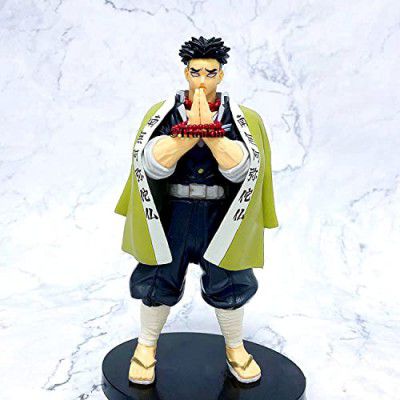 Trunkin Demon Slayer Gyomei Himejima Action Figure The Stone Hashira Figurine Standie Collectible Figure Manga Weeb