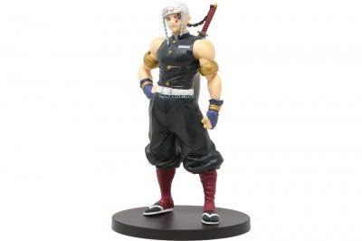 Trunkin Demon Slayer Tengen Uzui Action Figure The Sound Hashira Figurine Standie Collectible Figure Manga Weeb