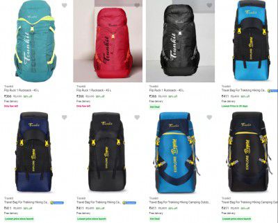 Trunkit Rucksacks Starting at Rs ₹366 | Upto 88% Off