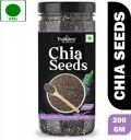 TruNutra Raw Unroasted Chia Seeds with Omega 3 and Zinc for health benefits Chia Seeds  (200 g)...