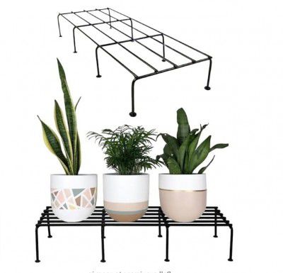 TRUPOT Rectangle Stands Plant Stand for Home Decor (Pack of 1)