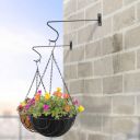 TrustBasket Angus Wall Bracket for Hanging Planter | (Pack of 5)...