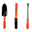TrustBasket Gardening Hand Tools Set - 3 Pcs (Small Trowel, Krupi and Weeder)...