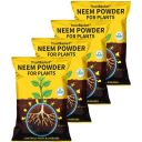 TrustBasket Neem Cake Powder Organic Fertilizer and Pest Repellent for Plants (450 GMS) - Set of 4...