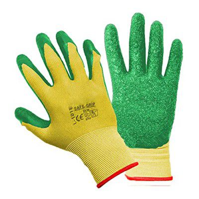 TrustBasket Reusable,Heavy Duty Garden Hand Gloves 2 Count (Pack Of 1) Assorted Color