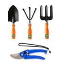 TrustBasket Set of 4 Gardening Tools Combo...