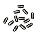 Truvic U Shape Snap Clip For Hair Extension Weft Wigs 32Mm- Black - 12Pcs...