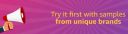 Try it First Samples From Rs.1...