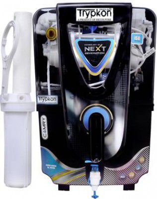 trypkon CAMRY 3 MINERALS CARTAGE 10 L RO + UF + UV + UV_LED + TDS Control Water Purifier 