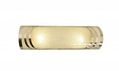 Tu Casa (BL-13) Stainless Steel & Glass Bathroom Light with b-22 Holder (Bulb not Included)