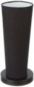 tu casa Black Cotton Shade with Black Metal-Iron Base Table Lamp | (Height : 14 Inch/No Blub Included)...