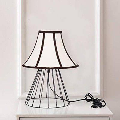 tu casa Designer Off White Table Lamp TB-11 Holder Type- B-22-(Bulb not Included)