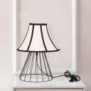tu casa Designer Off White Table Lamp TB-11 Holder Type- B-22-(Bulb not Included), offwhite/Brown, Medium...