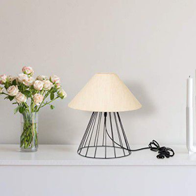 Tu Casa Designer Off White Table Lamp TB-12 Holder Type- B-22-(Bulb not Included)