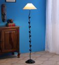 tu casa Metal-Iron Floor Lamp, White, Off White...