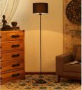 tu casa Metal-Iron Lamp with Holder (Black)...