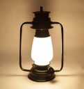 tu casa Metal Iron Ntu-136 9W Wall Lantern, Milky White...