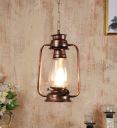 tu casa Ntu-114 Transparent Glass Hanging Lantern by tu casa Holder Type b-22 (Bulb not Included)...