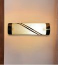 tu casa Ntu-139 Silver Glass & Steel Bath Light by tu casa Holder Type b-22...