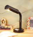 tu casa Ntu-232 Black Metal Shade Type-b-22 Holder Study Lamp with Metal Base- (Black) - Bulb not Included, Pack of 1...