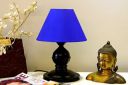 tu casa Table Lamp | Home Decor Items Metal Table Lamp (Blue Shade)...