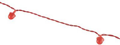 Tucasa Cap Bulb String Light - Red