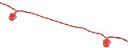Tucasa Cap Bulb String Light - Red...